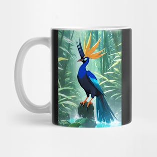 Tropical bird of paradise Mug